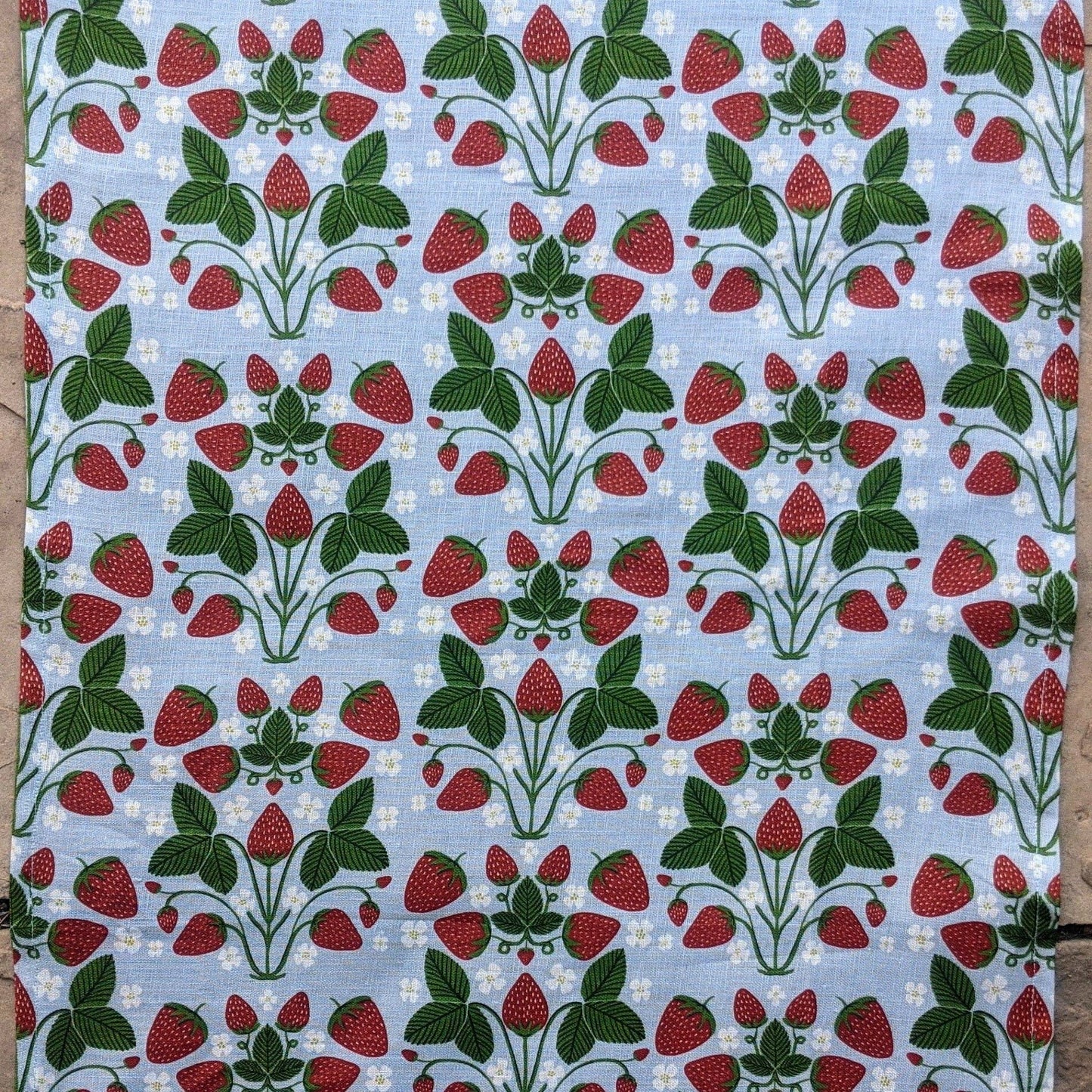 Strawberry Vine Tea Towel