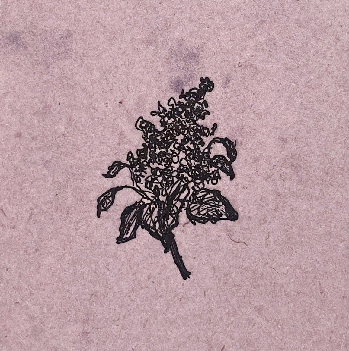 Lilac branch: Folded / Single