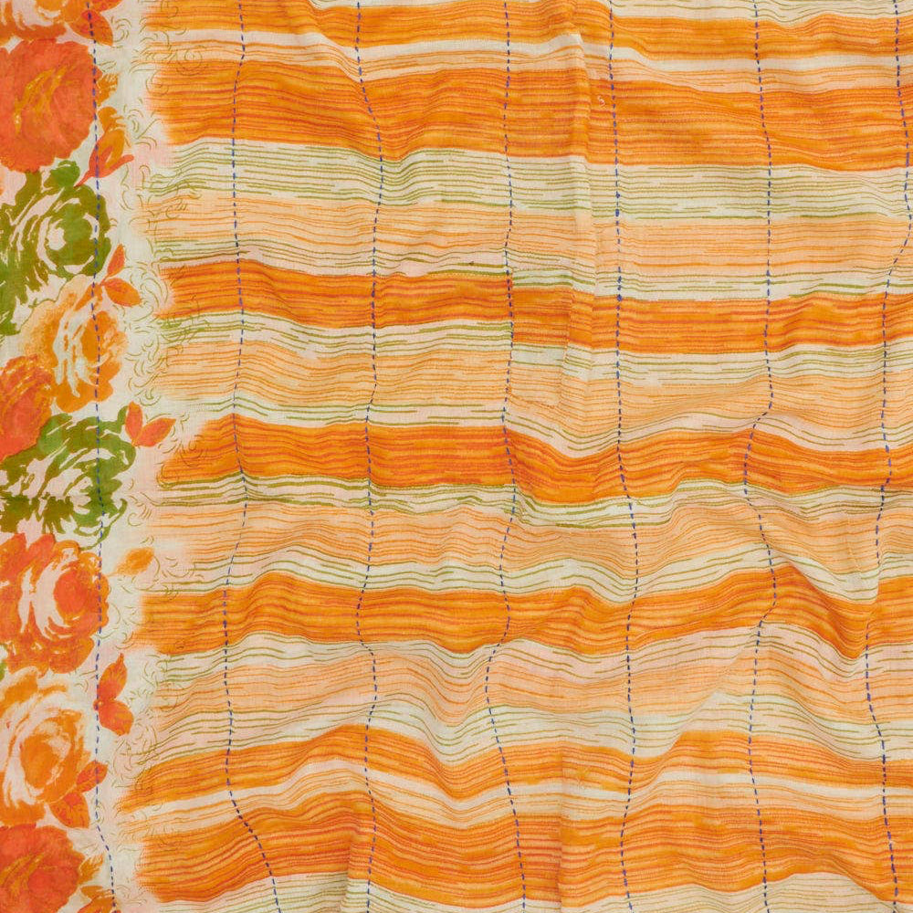 Kantha Long Scarf