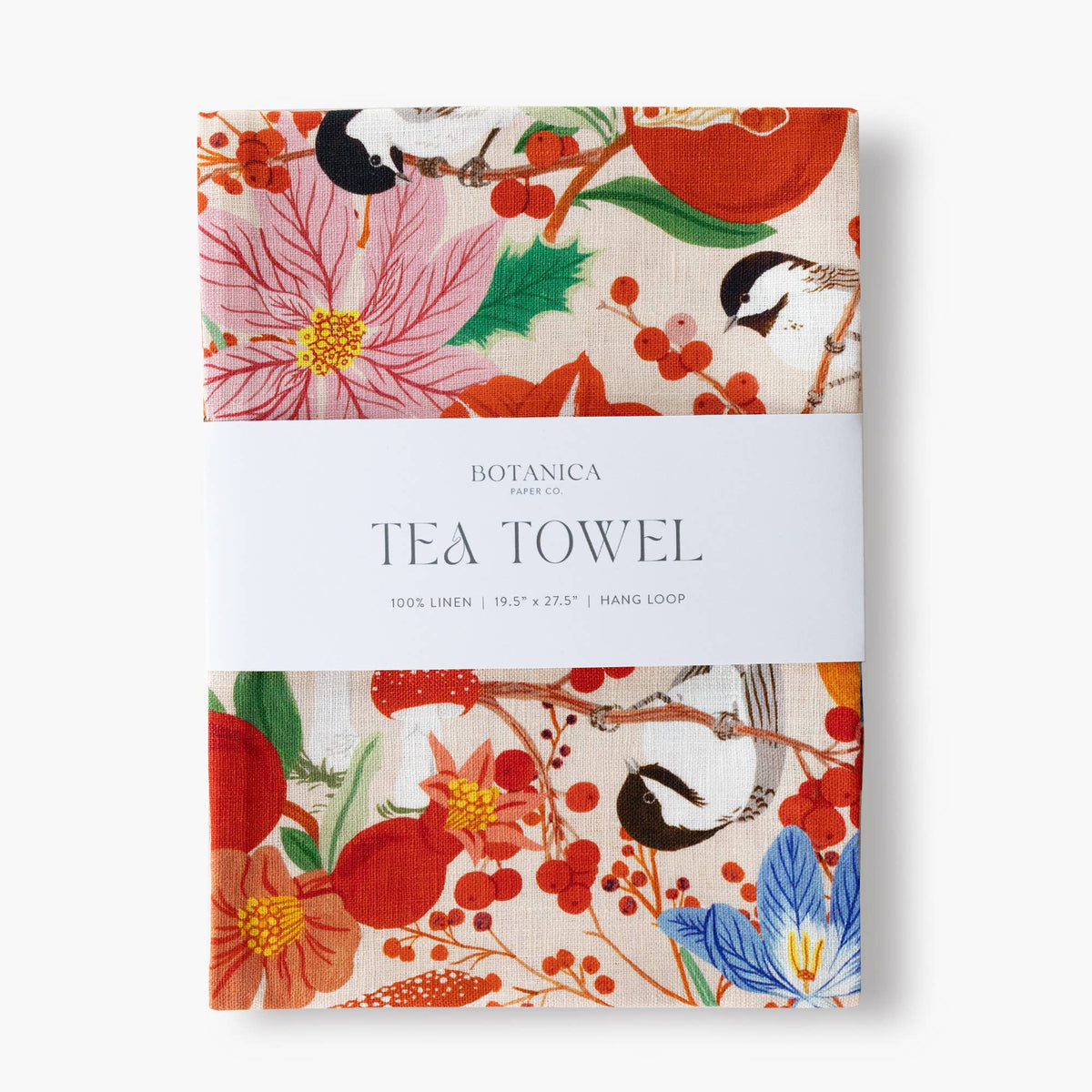 WINTER | 100% LINEN TEA TOWEL