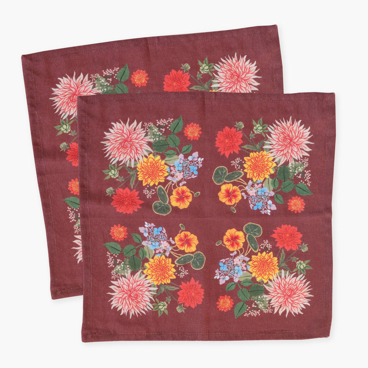 RUSSET | LINEN TABLE NAPKINS, SET OF 2