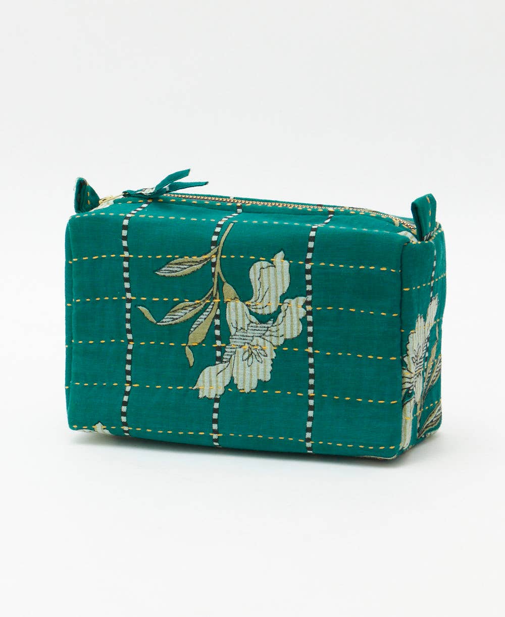 Kantha Medium Toiletry Bag - No. 260317