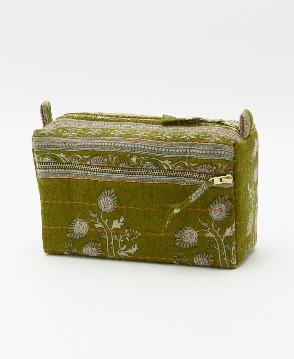 Kantha Medium Toiletry Bag - No. 260314