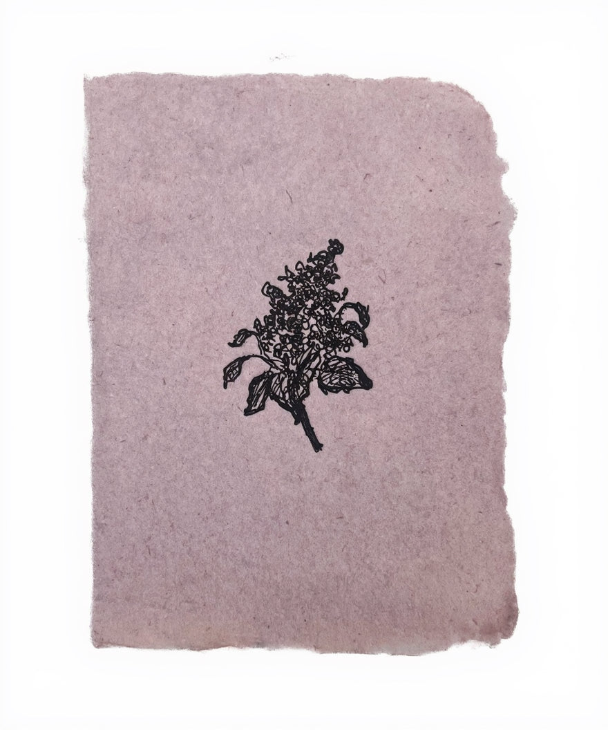 Lilac branch: Folded / Single