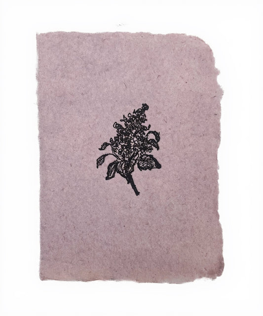 Lilac branch: Folded / Single