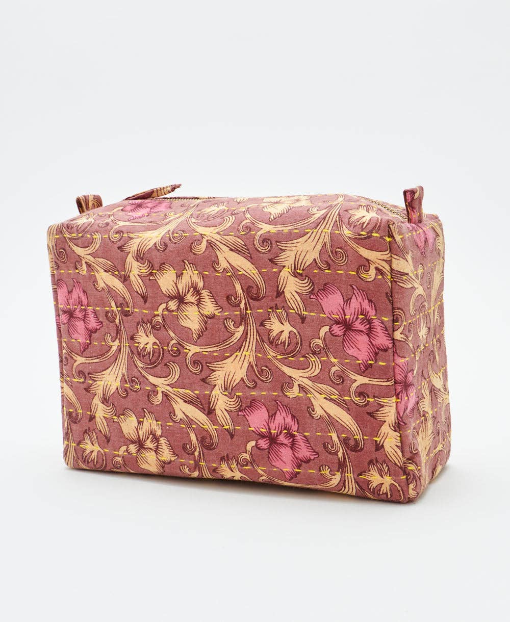 Kantha Large Toiletry Bag - No. 260408