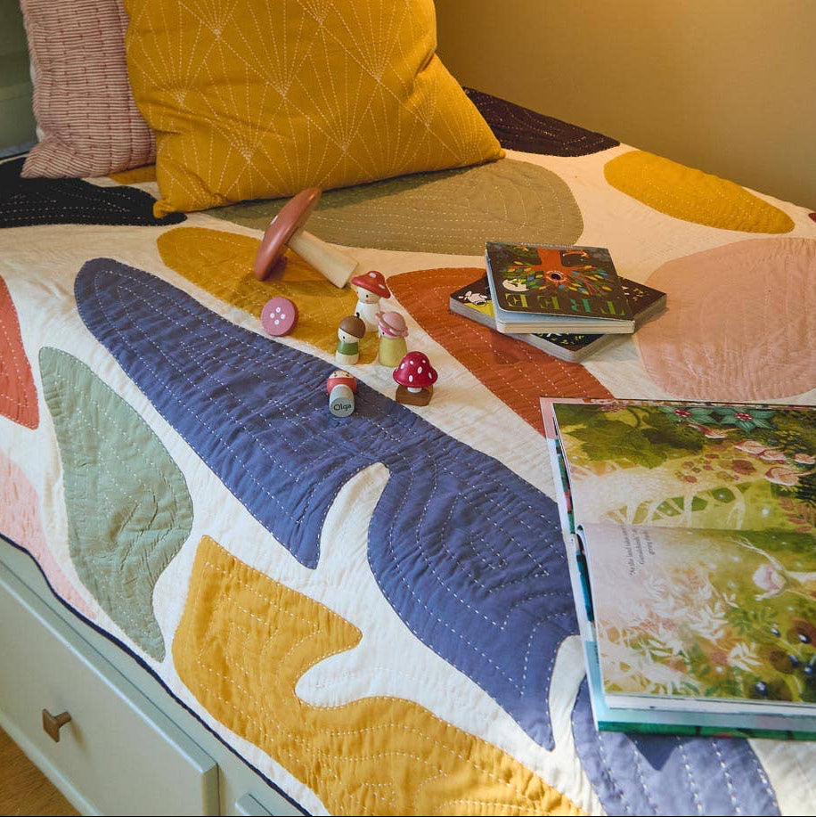 Petal Patchwork Quilt