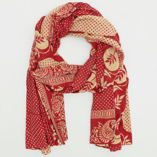 Kantha Long Scarf