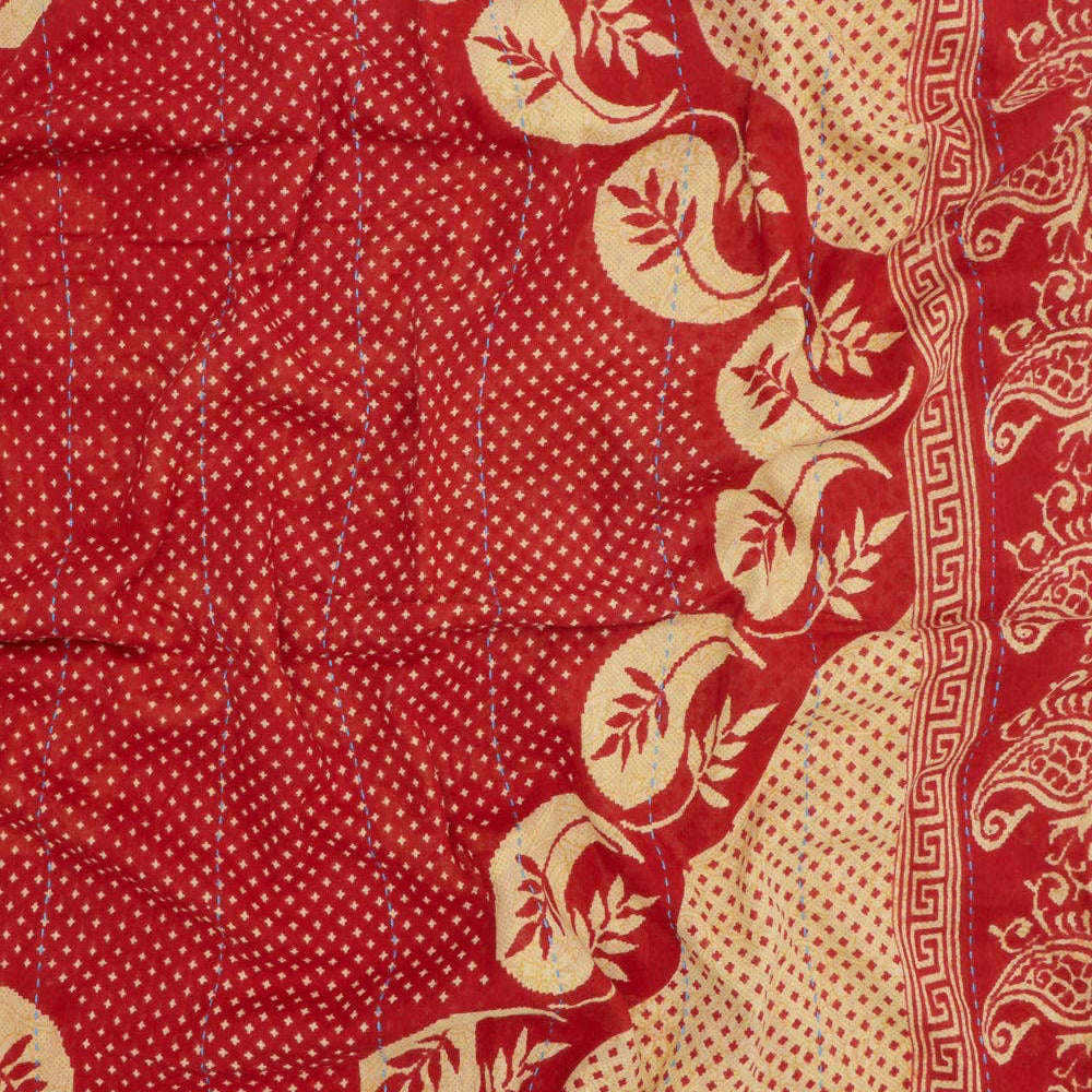Kantha Long Scarf
