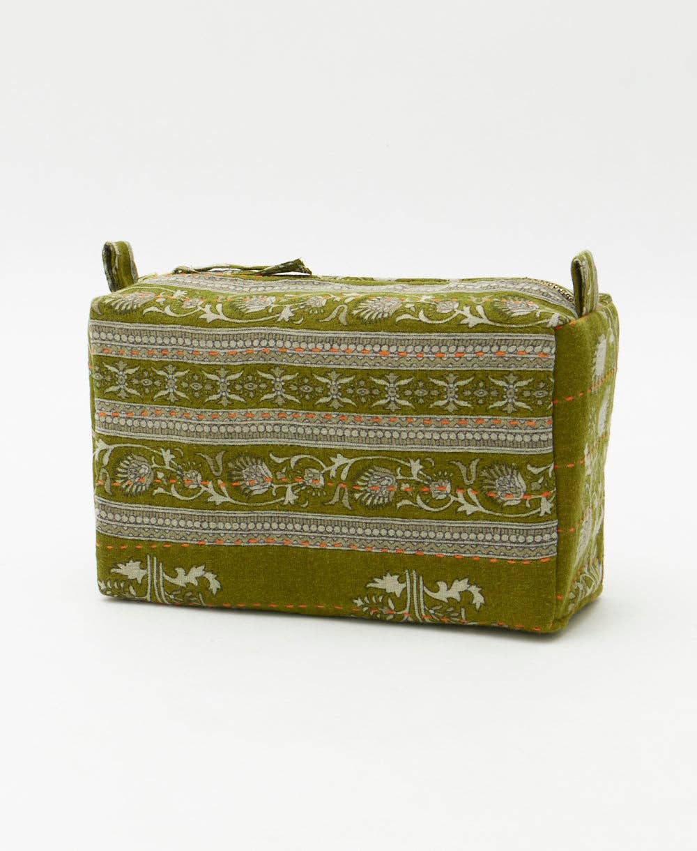Kantha Medium Toiletry Bag - No. 260314