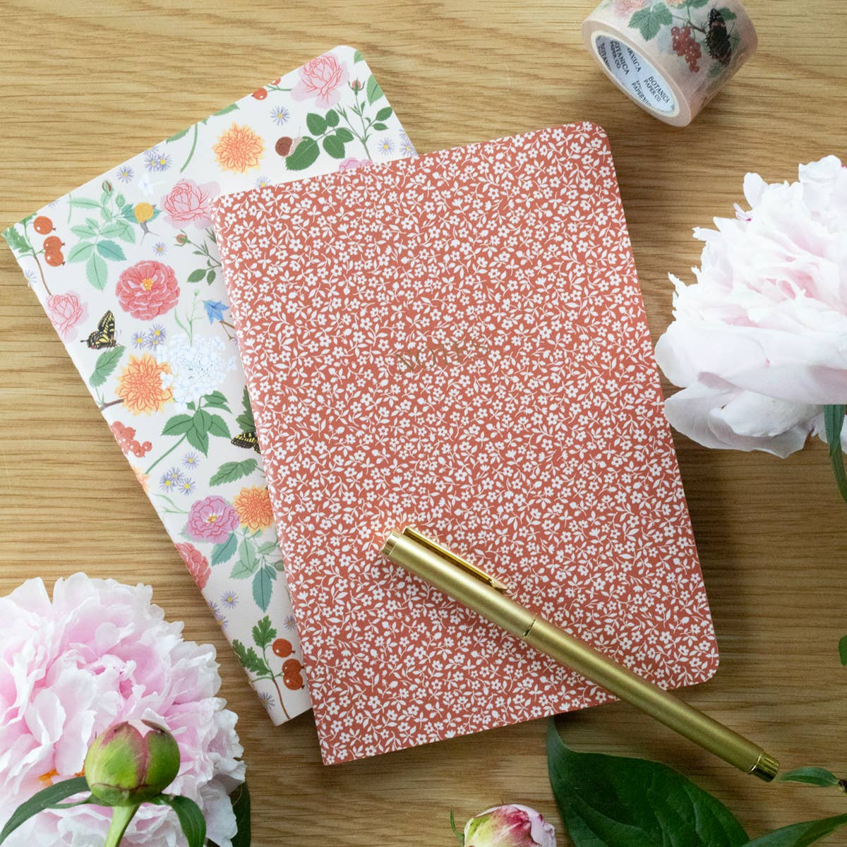 PETITE FLORA | SOFT-COVER NOTEBOOK (grid)