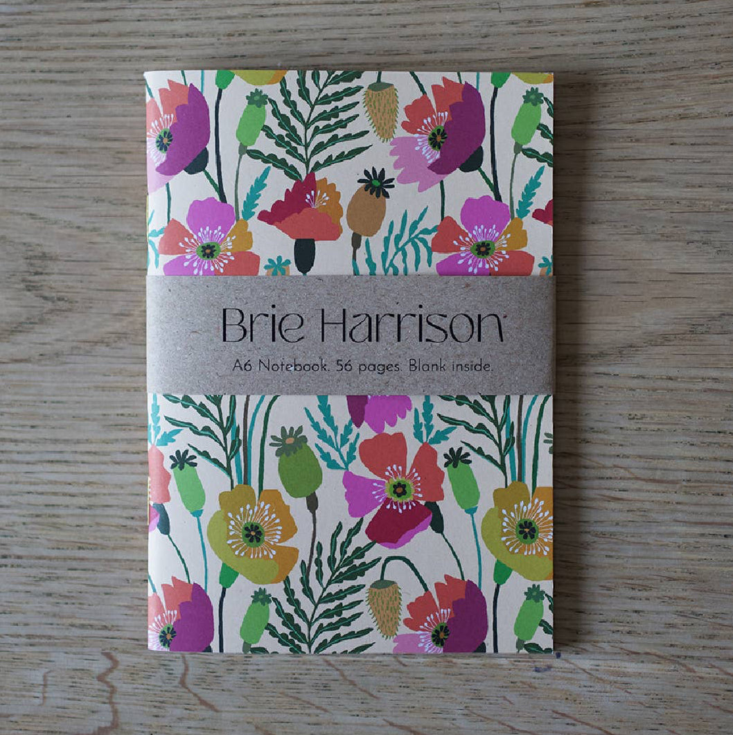 Poppies A6 Notebook
