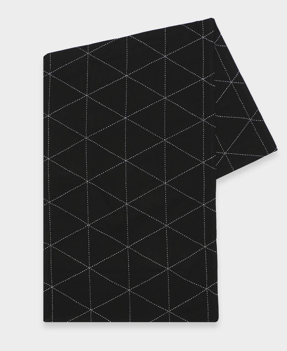 Graph Table Runner: Charcoal