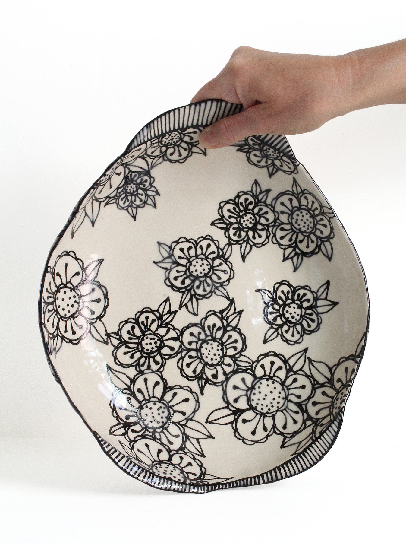 Porcelain Serving Bowl