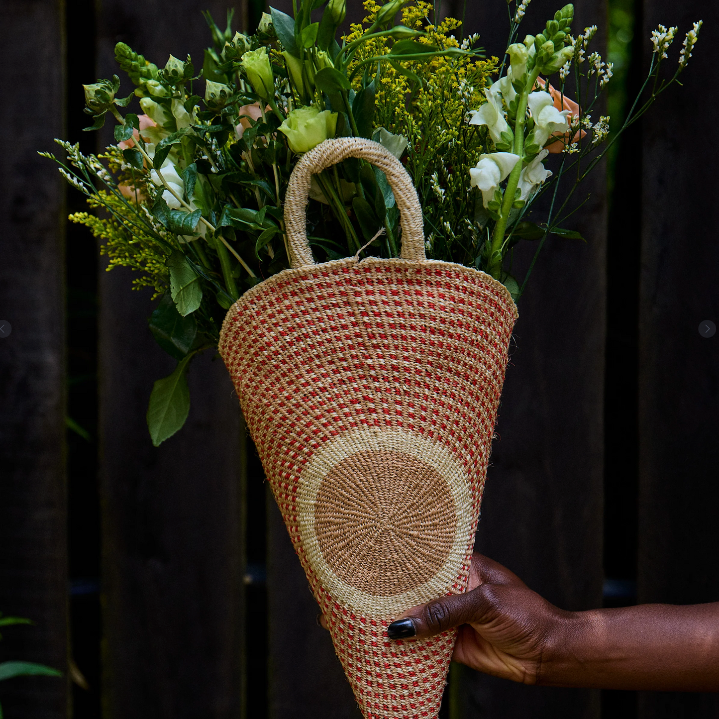 Flower Cone Basket
