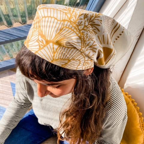 Poppy Sunrise Bandana
